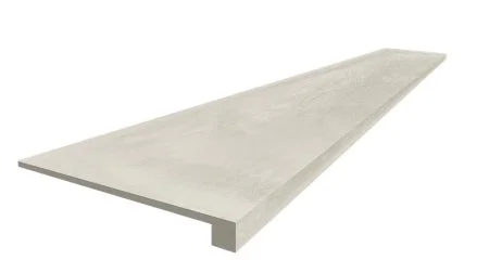 Керамогранит Coliseum Экспо Уайт Ступень фронтальная (Натуральный, 33х60) в Саратове