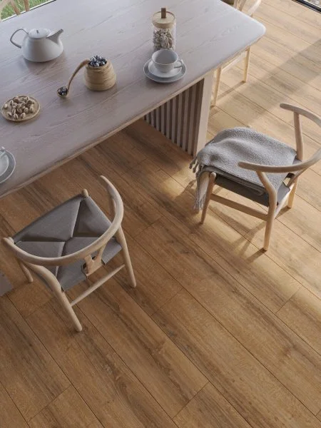 Ламинат Egger PRO 8/33 4V Large Aqua+ Дуб Шерман коньяк коричневый EPL184 в Саратове