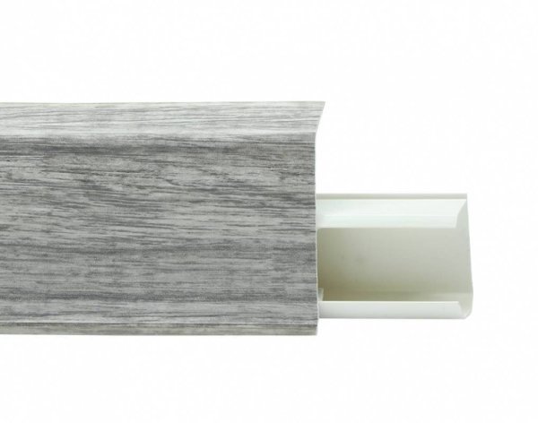 Пластиковый плинтус Royce №534 Дуб Верде (55х23х2200мм) в #REGION_NAME_DECLINE_PP#