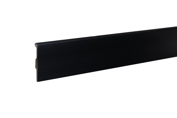 Плинтус дюрополимерный Bonkeel 02 Черный (80х14х2000 мм) в #REGION_NAME_DECLINE_PP#