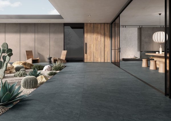 Керамогранит Vitra QuarStone Антрацит 60х60 (Натуральная и Реттифицированная) в #REGION_NAME_DECLINE_PP#